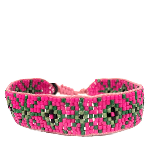 SURKANA Bracciali medi perline giapponesi multi