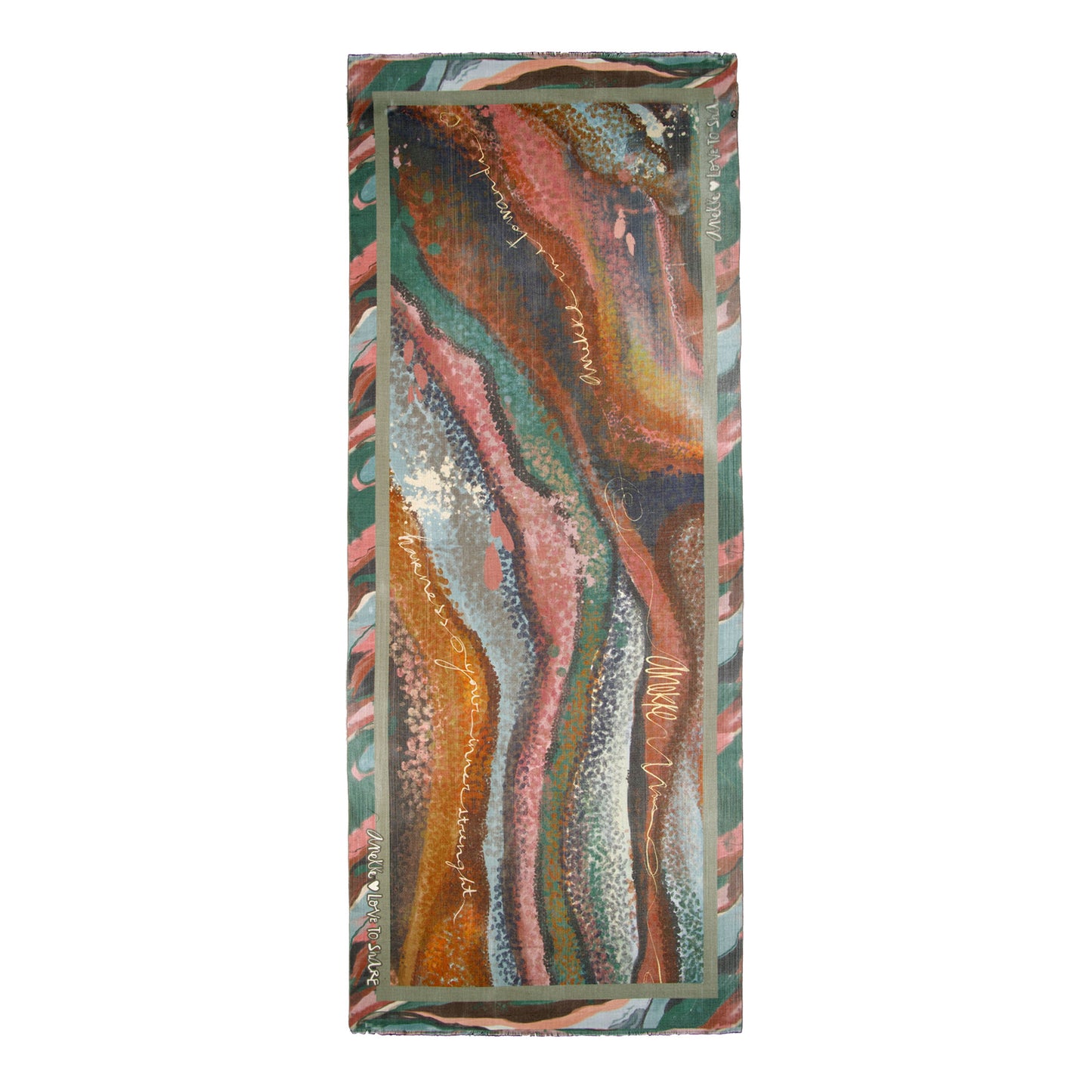 Pashmina multicolore