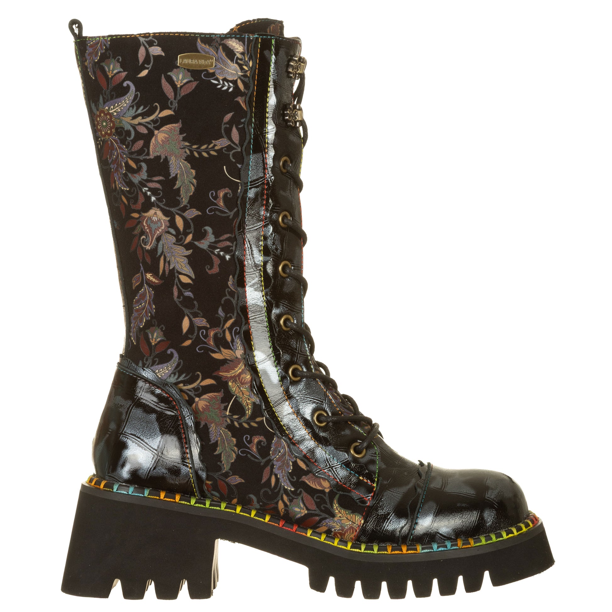 LAURA VITA Anfibi OYAO02 nero Vialescarpe