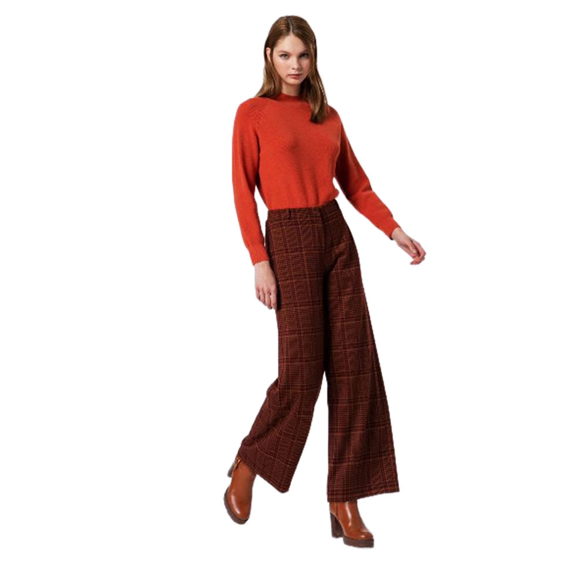 SURKANA - Pantaloni dritti in jacquard-SURKANA-VIALESCARPE