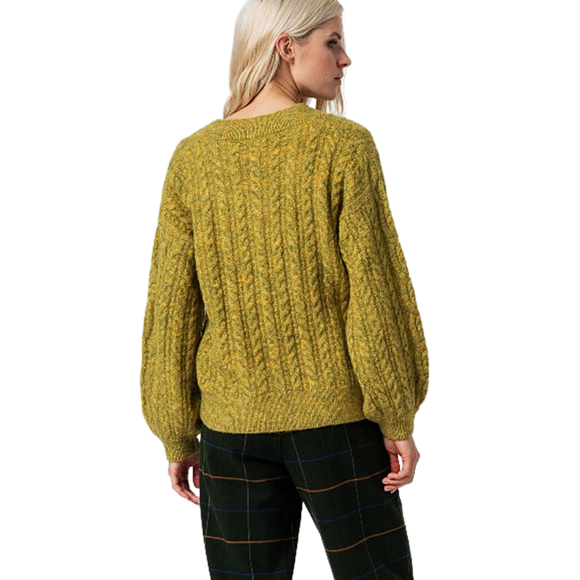 SURKANA - Maglione oversize a trecce-SURKANA-VIALESCARPE