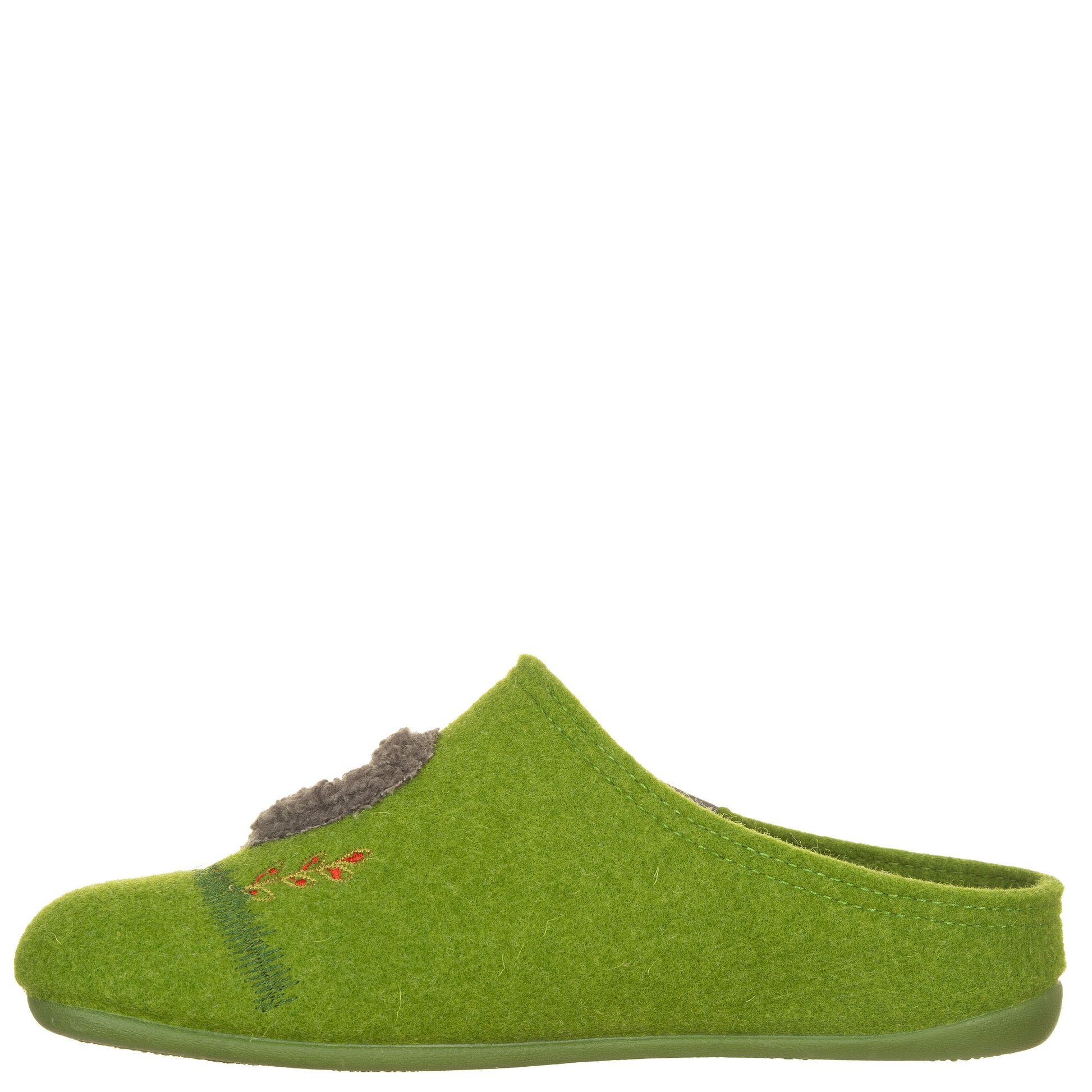 CONFORT - Ciabtte feltro con fiori-CALZAMUR-VIALESCARPE