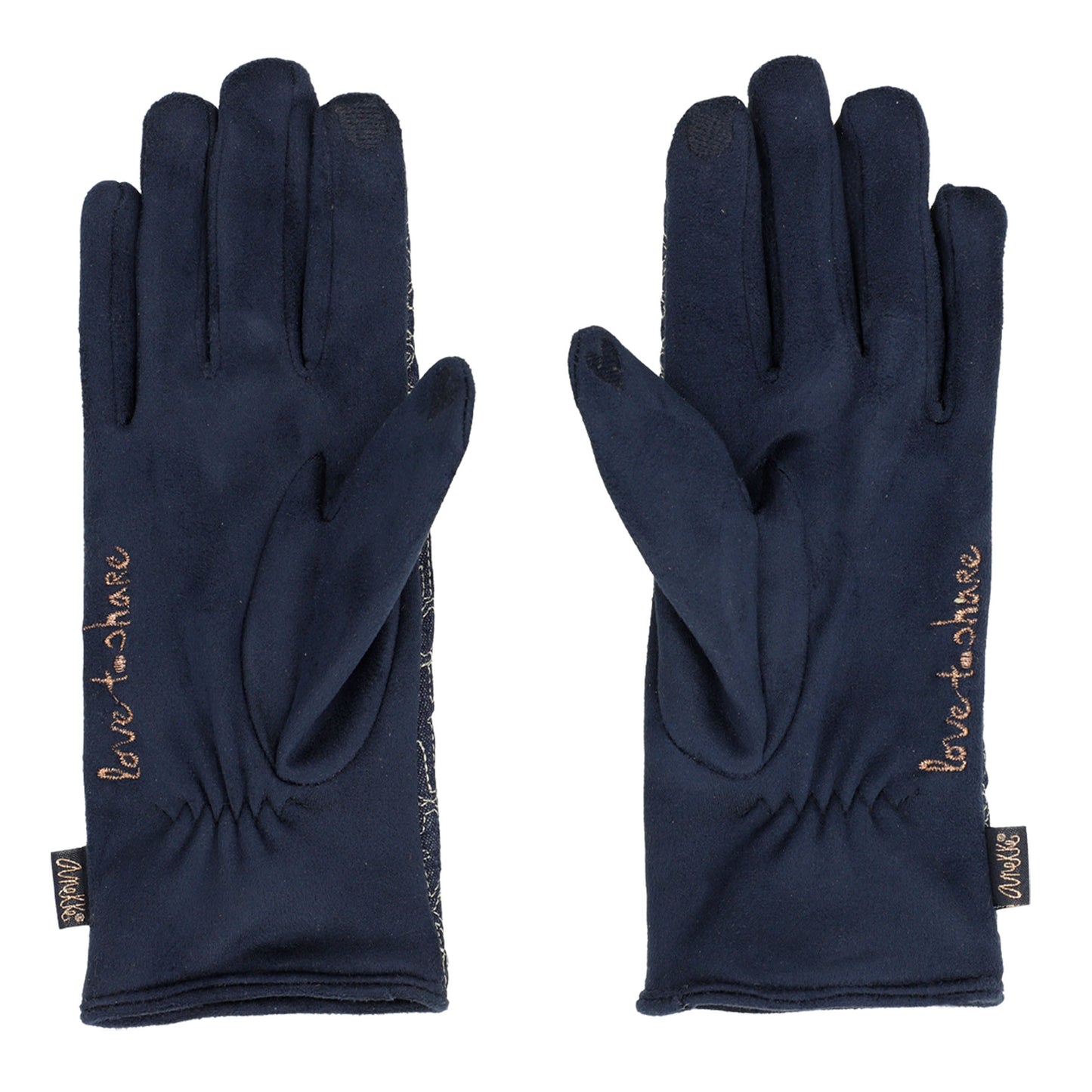 ANEKKE - Guanti denim fantasia-ANEKKE-VIALESCARPE