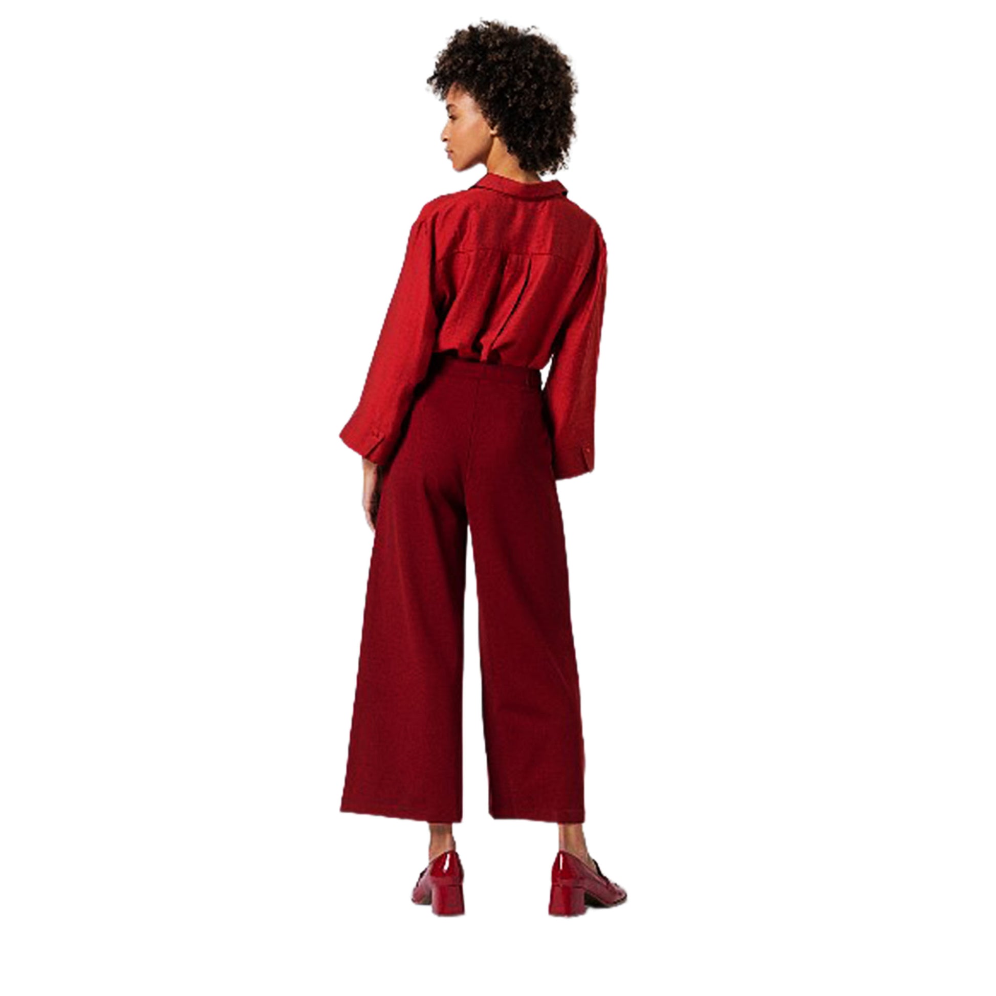 SURKANA - Pantaloni alla caviglia con taglio svasato-SURKANA-VIALESCARPE