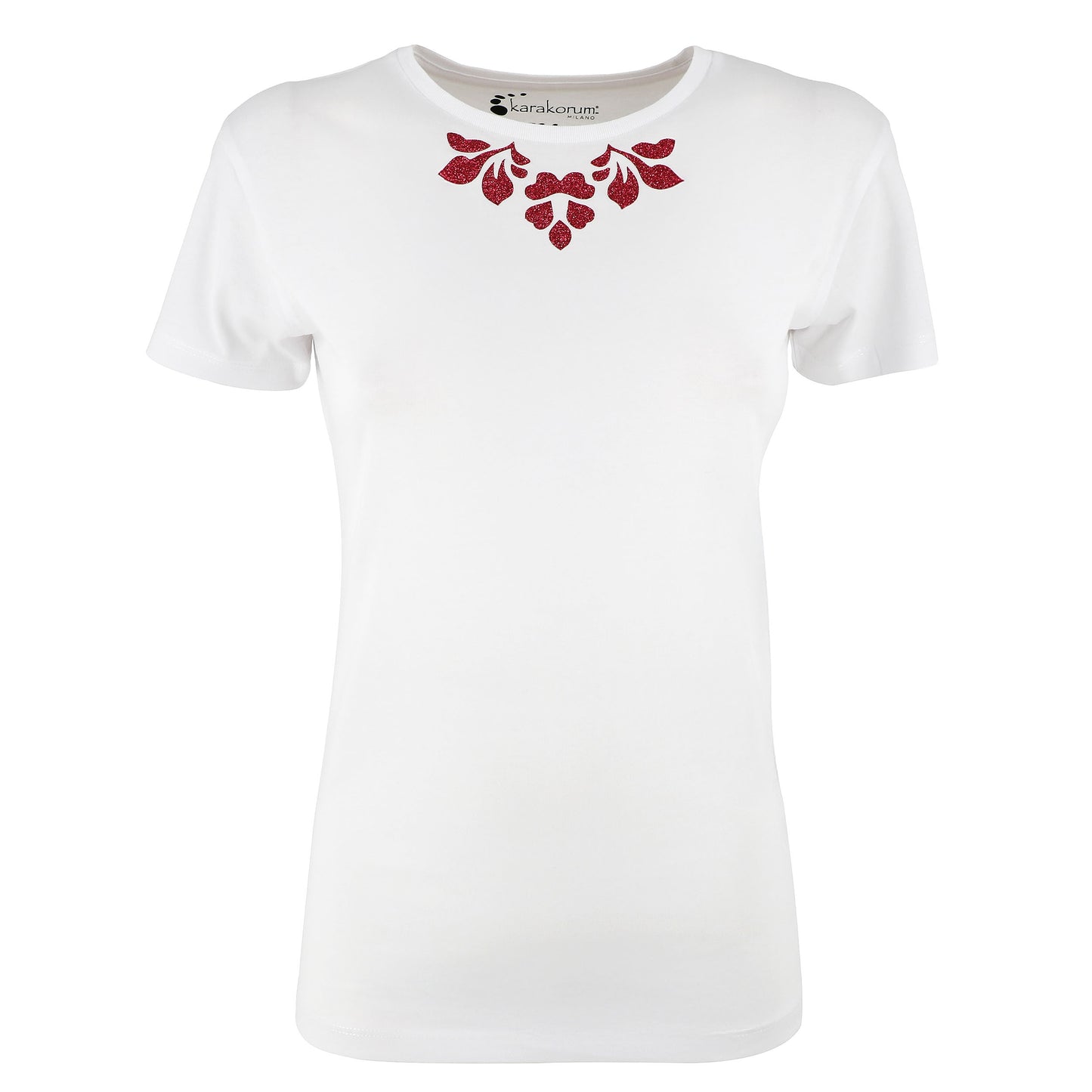 KARAKORUM T-Shirt GELSOMINA Bianco-KARAKORUM-VIALESCARPE