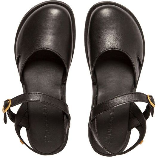 EL NATURALISTA Slingback ARENISCA Nappa Nero