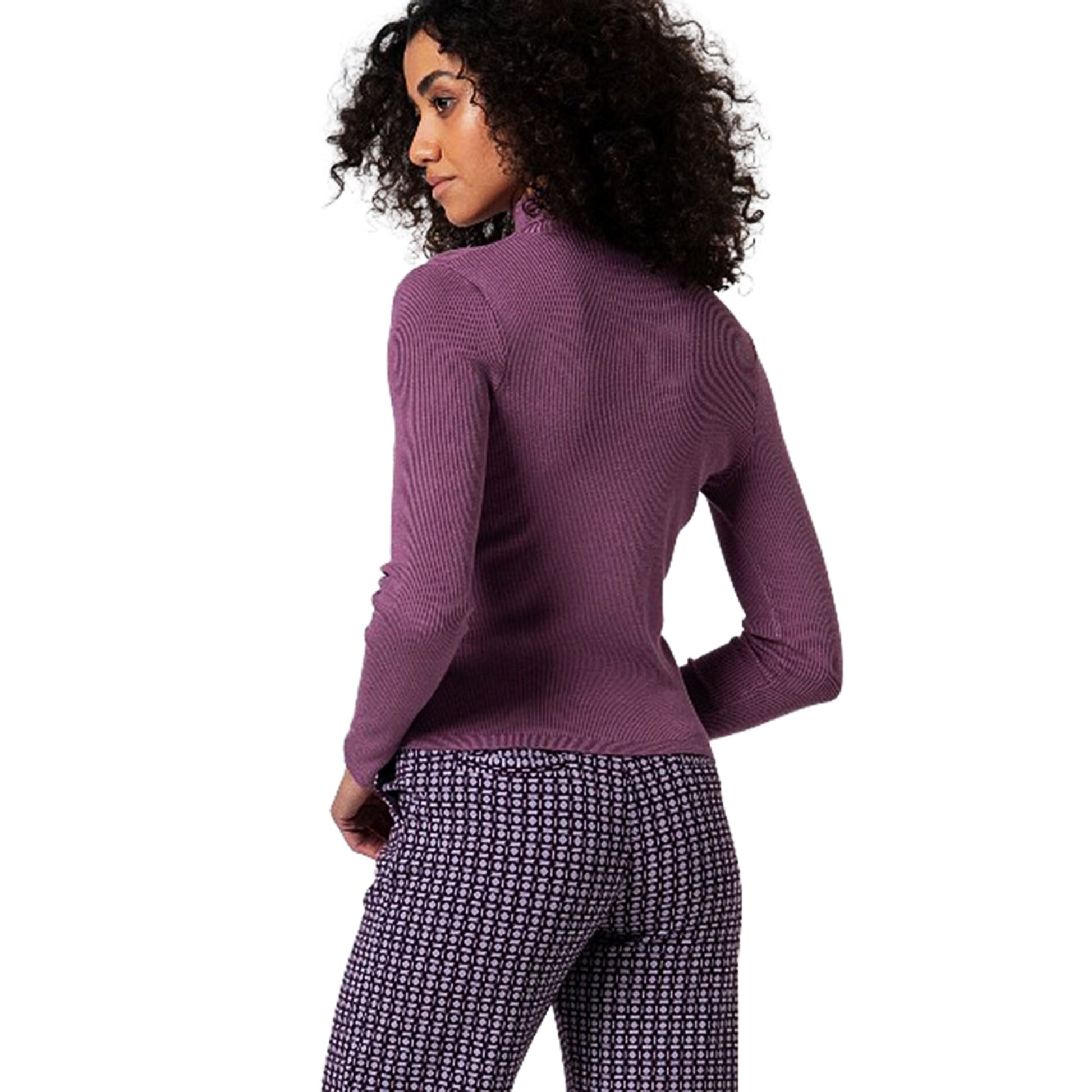 SURKANA - Maglione a coste con collo alto-SURKANA-VIALESCARPE