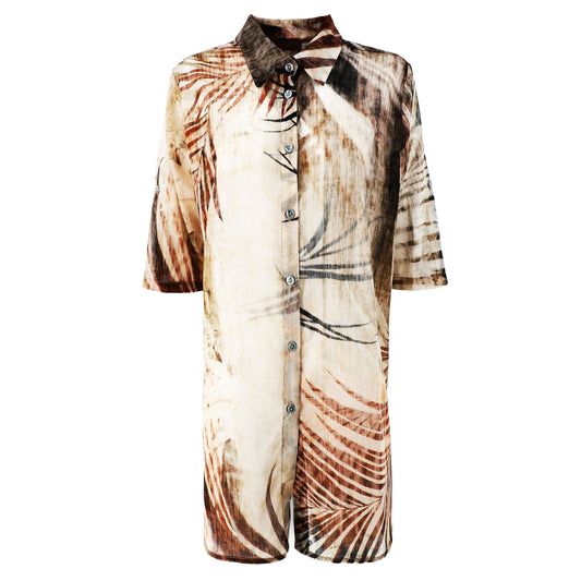 KARAKORUM Camicia STEFANY Beige-KARAKORUM-VIALESCARPE