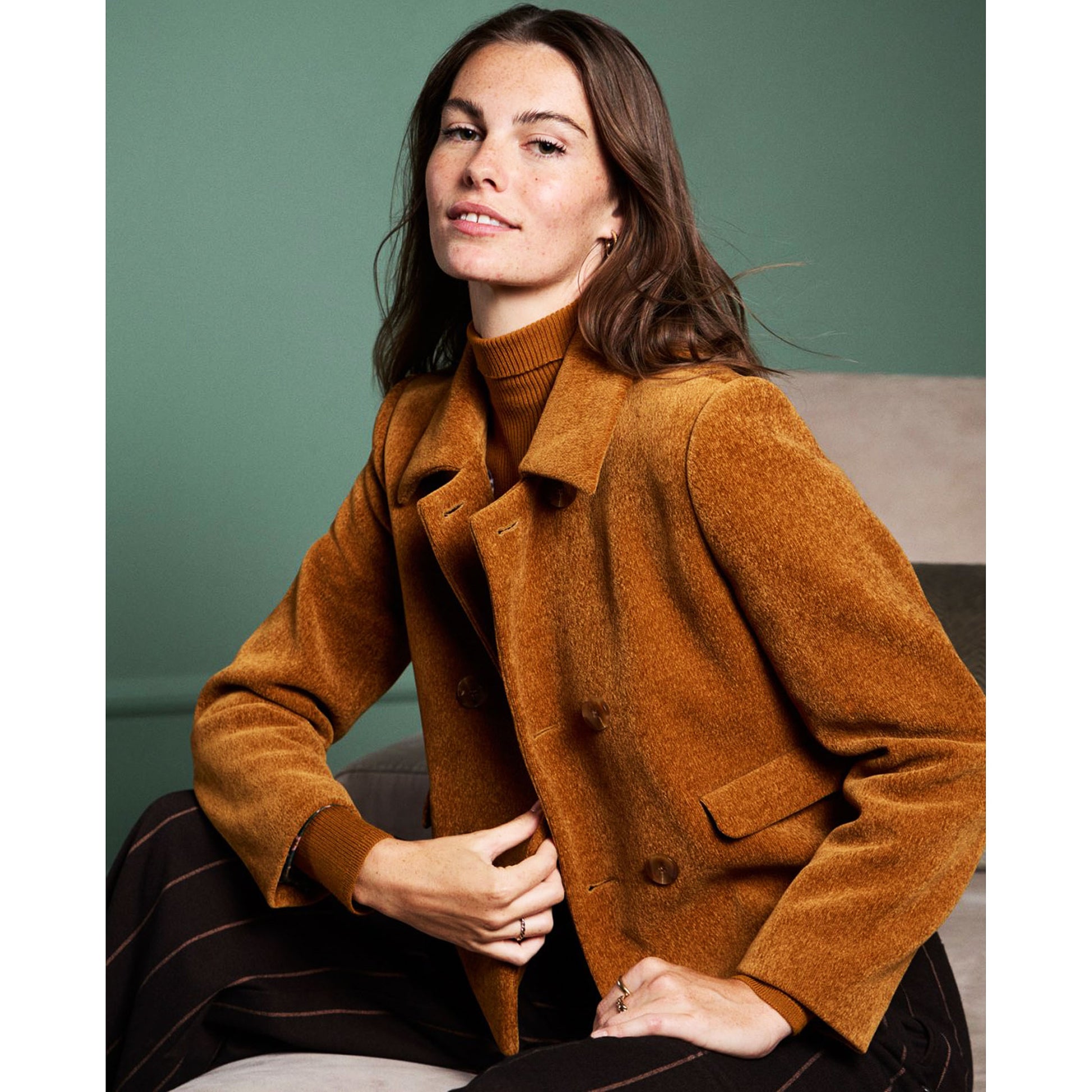 SURKANA - Maglione a coste con collo alto-SURKANA-VIALESCARPE