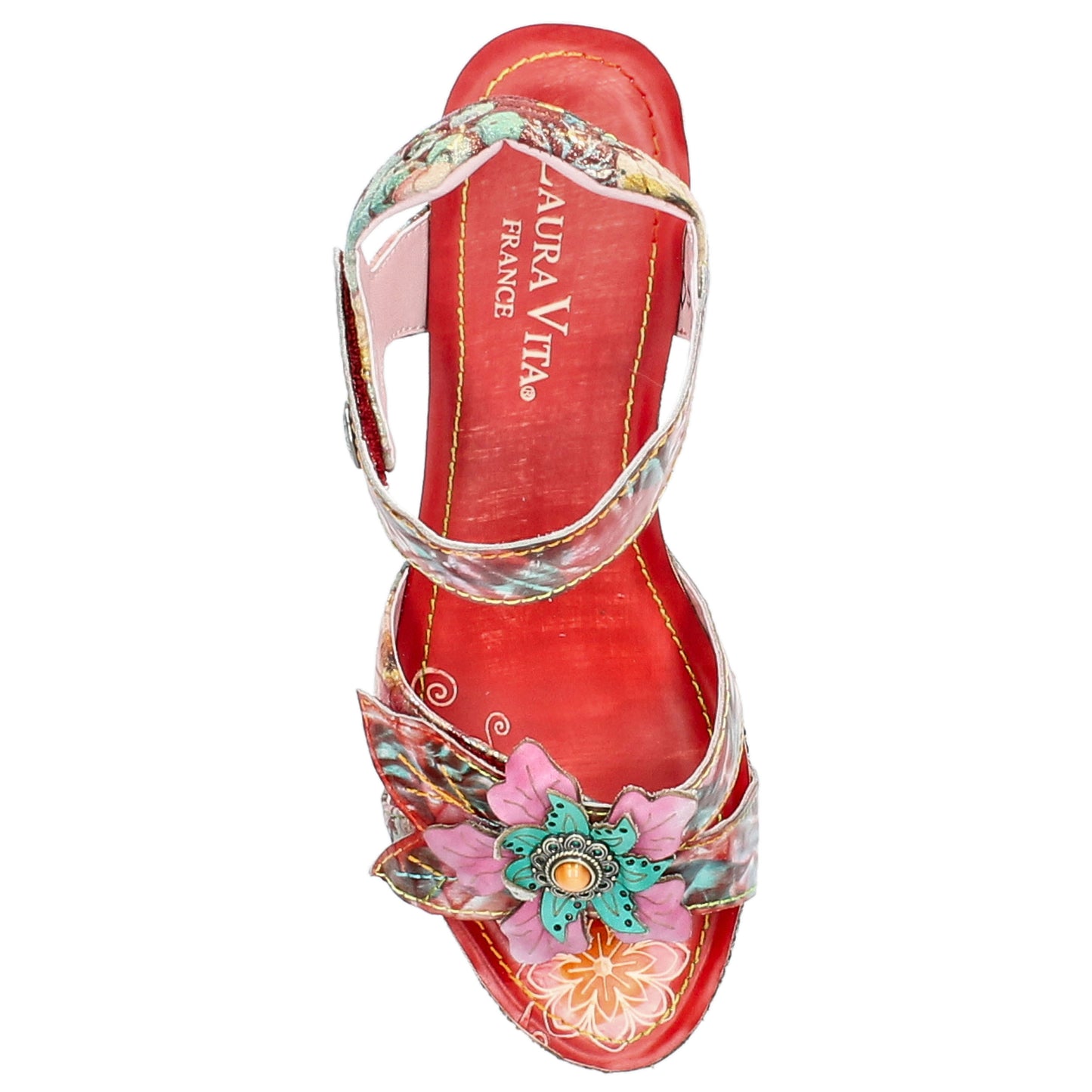 LAURA VITA Sandali FRAMBOISEO 33 Rouge