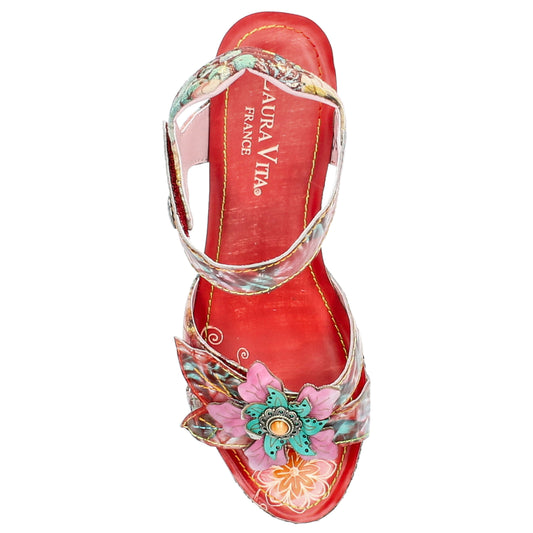 LAURA VITA Sandali FRAMBOISEO 33 Rouge