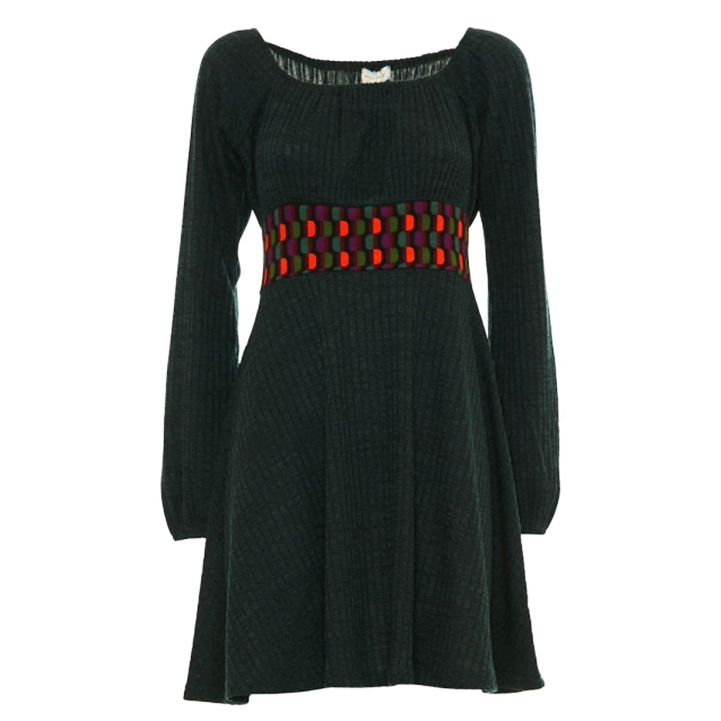 BABA Design - Abito corto ART ON WALL linea godet-Baba design-VIALESCARPE