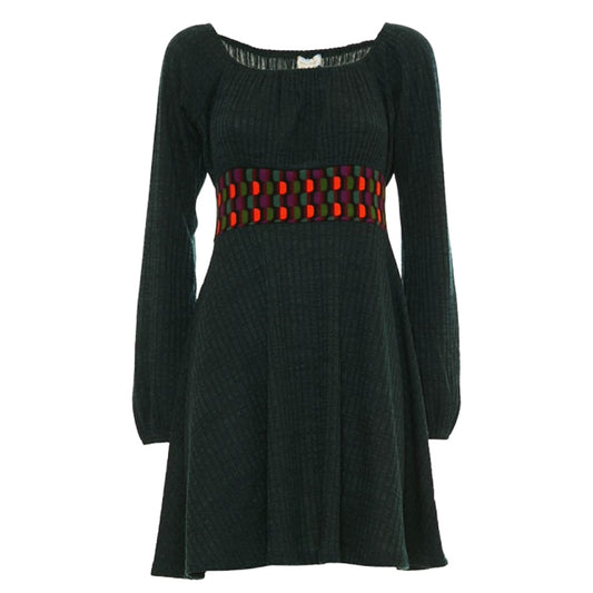 BABA Design - Abito corto ART ON WALL linea godet-Baba design-VIALESCARPE