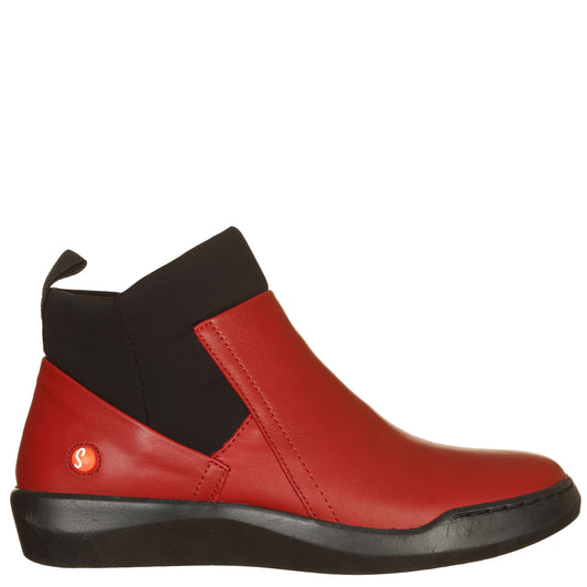 Ankle boots nappati con inserto elastico