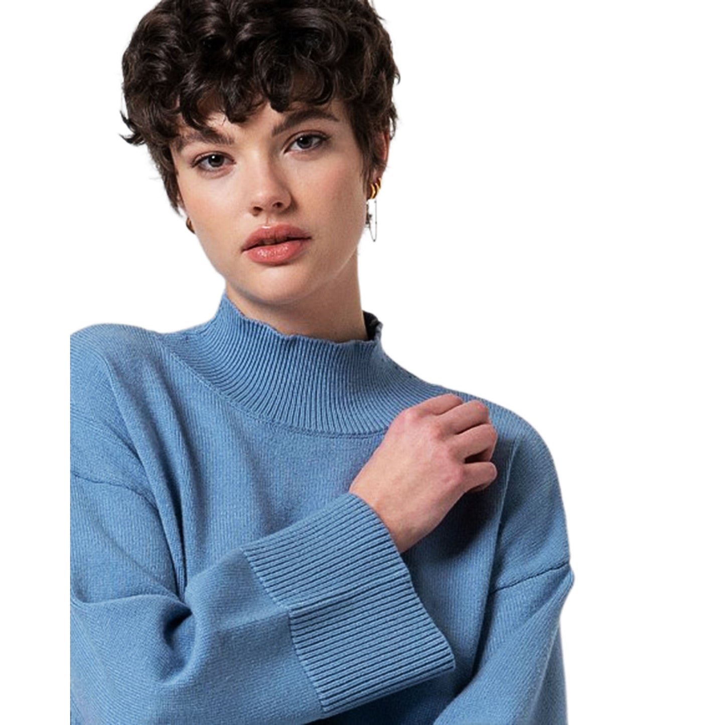 SURKANA - Maglione a collo alto e maniche ampie-SURKANA-VIALESCARPE