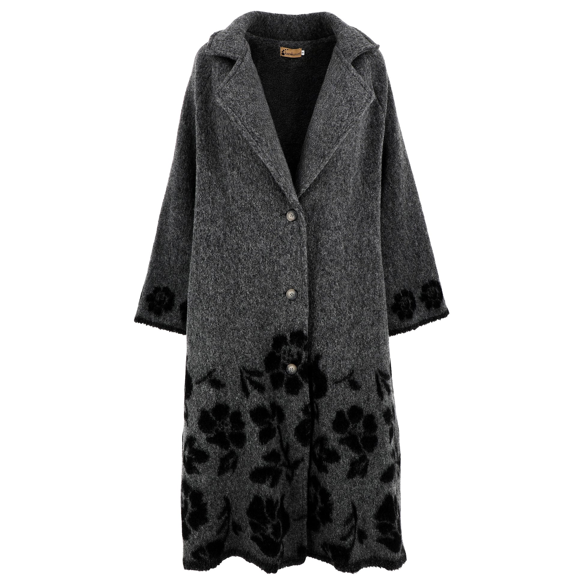 KARAKORUM Cappotto Alessandra Grigio-KARAKORUM-VIALESCARPE