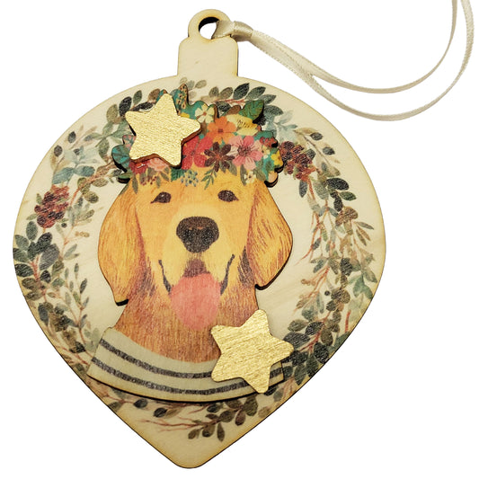 Picà Pallina di Natale con Cane-Picà-VIALESCARPE