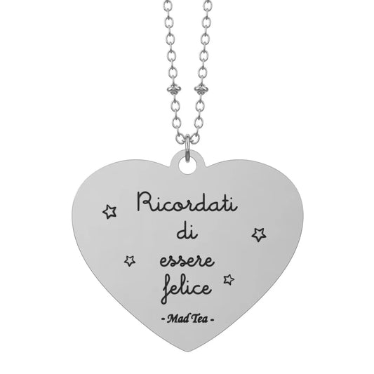 Collana PICCOLO PRINCIPE - “Ricordati di essere felice”