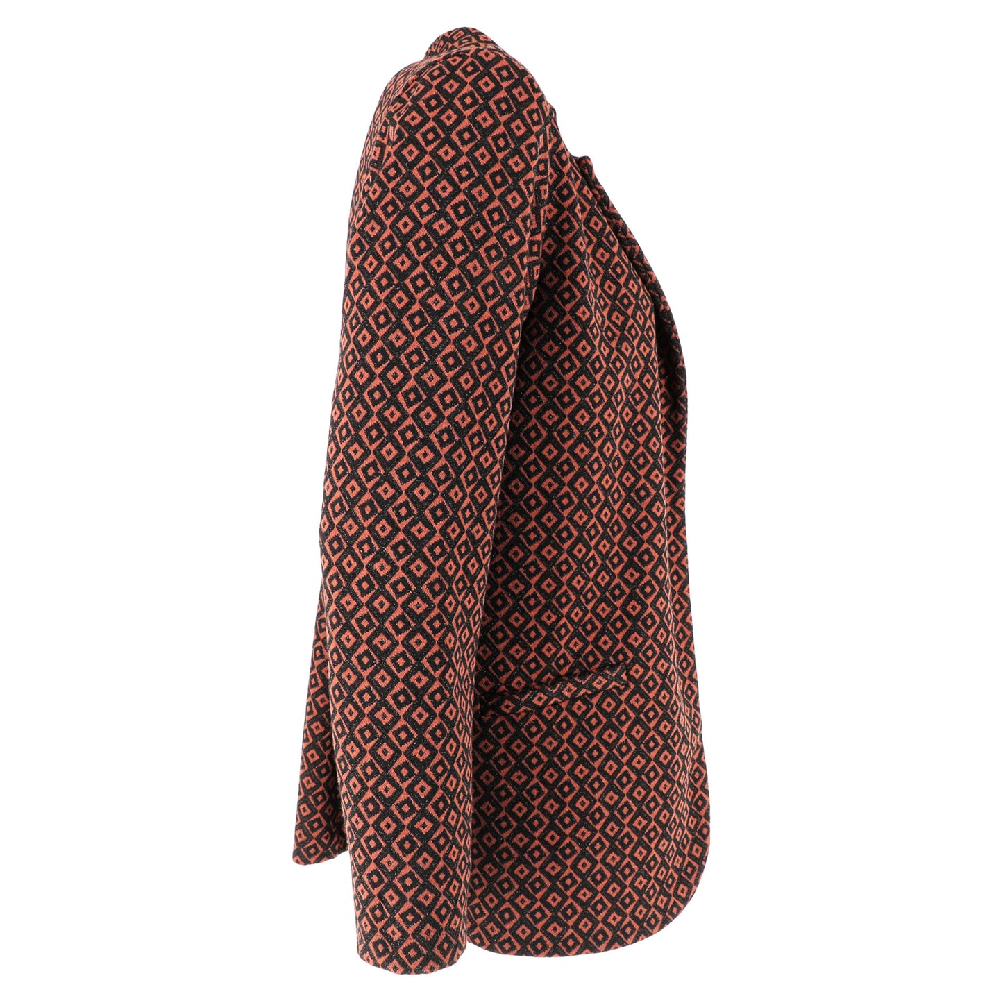 KARAKORUM Giacca Romina Ruggine e Nero-KARAKORUM-VIALESCARPE