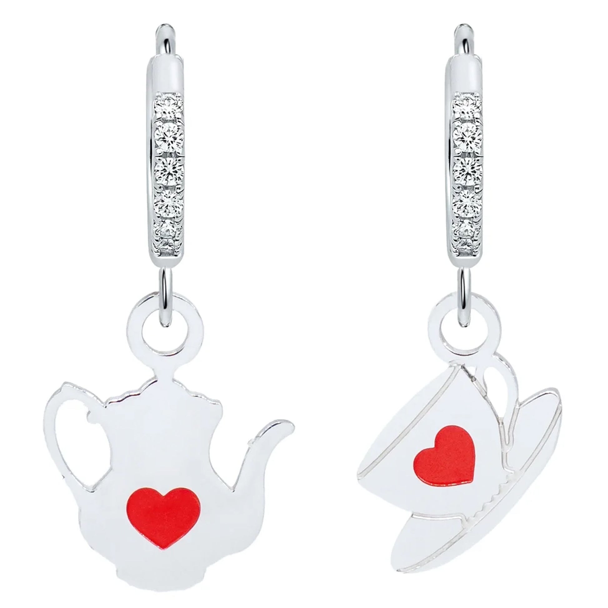 MAD TEA - Orecchini anelle Tazzina del cappellaio Matto-MAD TEA-VIALESCARPE