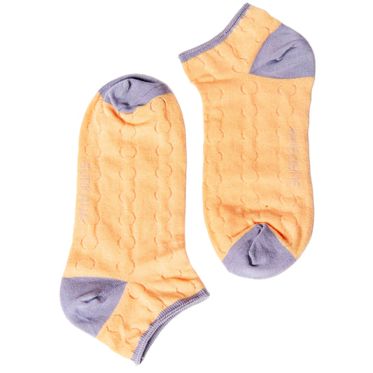 SURKANA Calzini alla caviglia elasticizzati Arancio