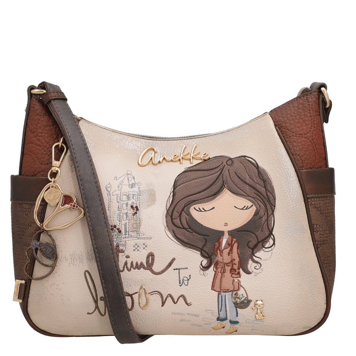ANEKKE Borsa a Tracolla grande Tulip