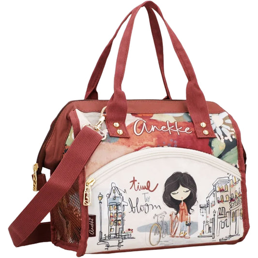 ANEKKE Borsa Porta Pranzo Termica Grande Tulip