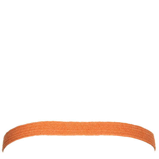 Cintura Elastica 3cm Fibbia Quadrata Salmone