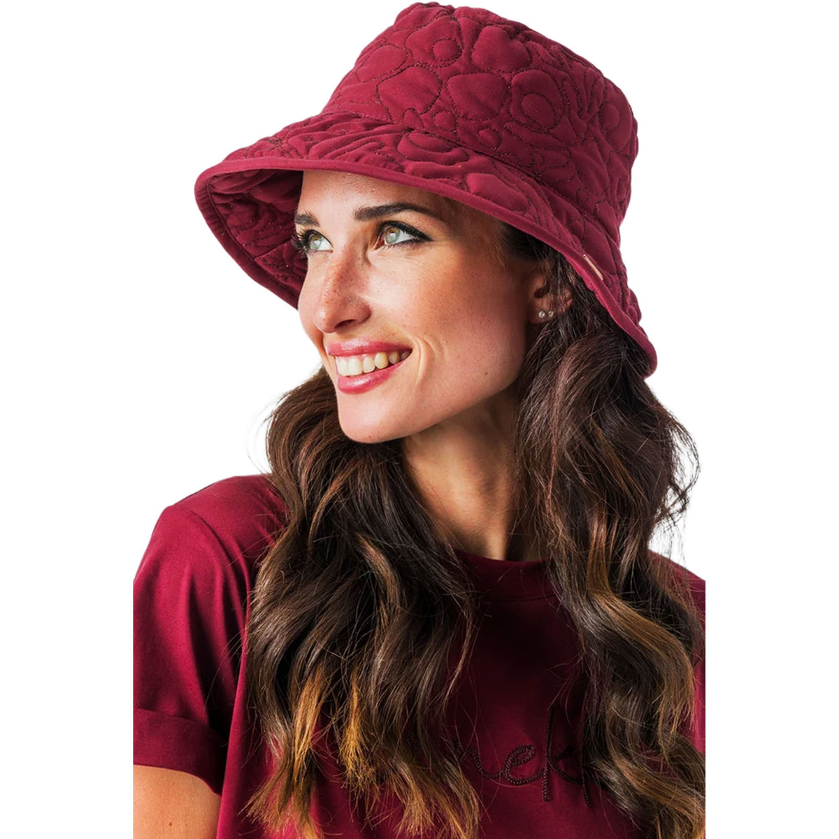 ANEKKE Cappello Reversibile Voyage Bordeaux