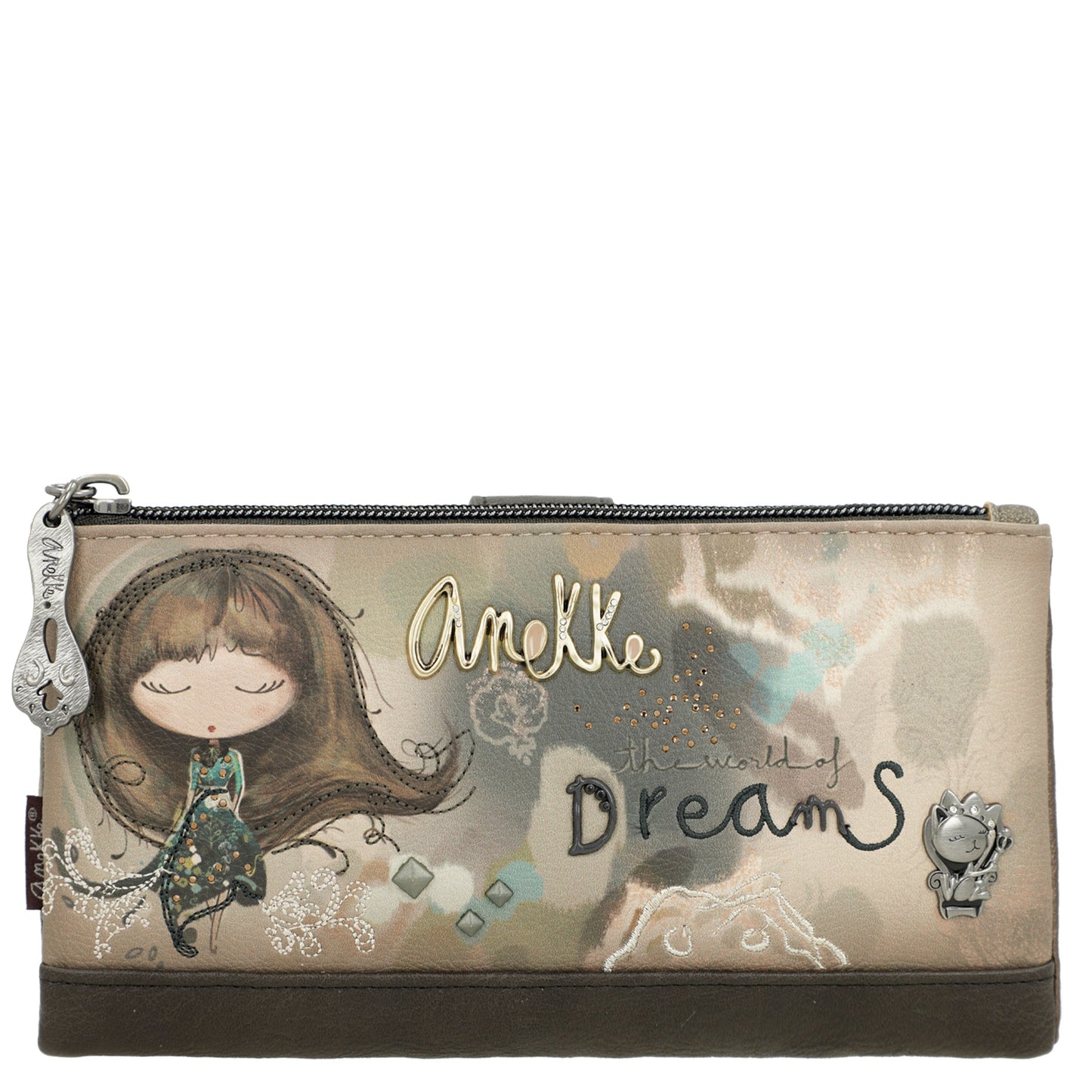 ANEKKE - Portafogli grande flessibile RFID Real-ANEKKE-VIALESCARPE