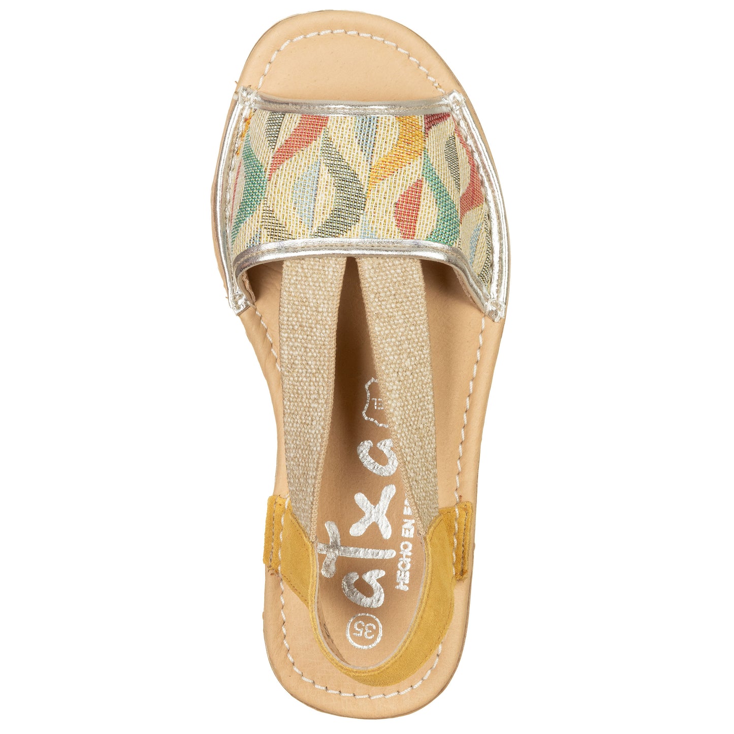ATXA Minorchine tela kilim multicolor