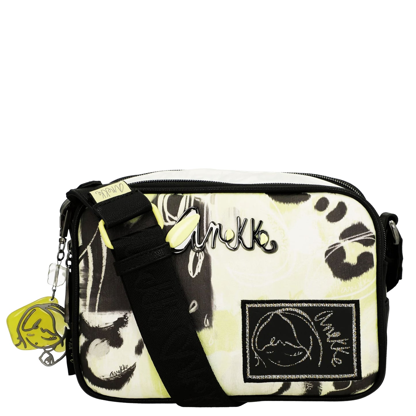 ANEKKE Borsa a tracolla con 2 scomparti Memories