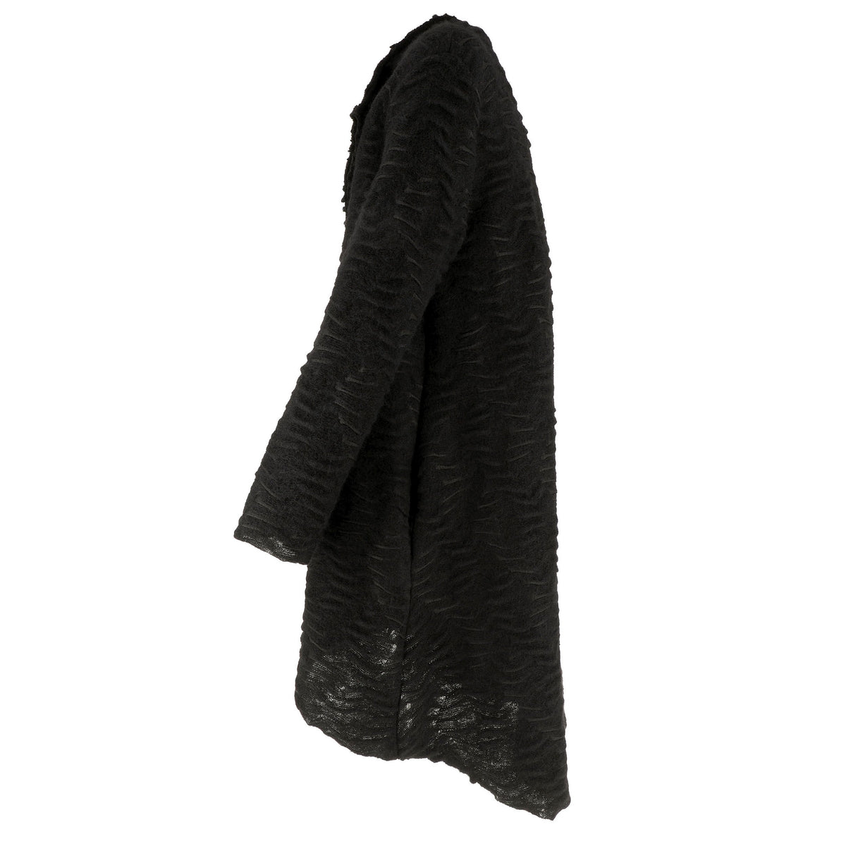 KARAKORUM Cappotto Genny nero in misto lana