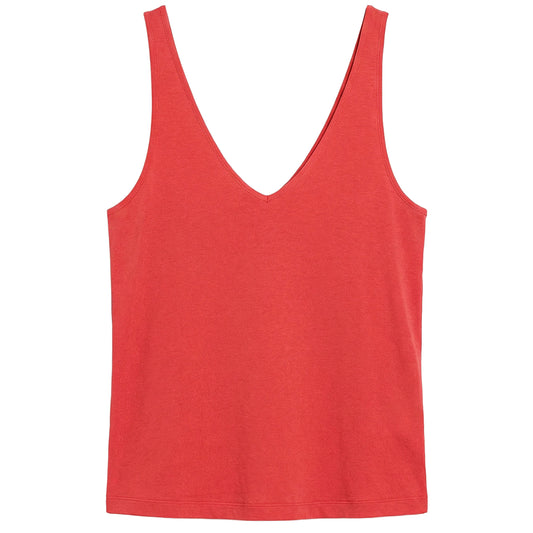 SURKANA Top a spalline Rosso-SURKANA-VIALESCARPE