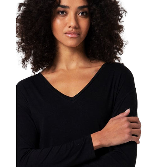 SURKANA - T-shirt ampia con scollo a V-SURKANA-VIALESCARPE