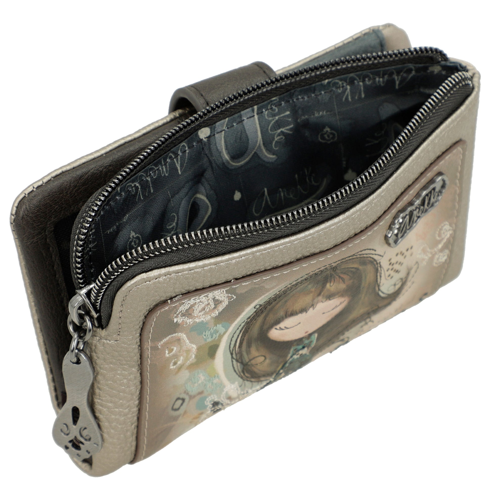 ANEKKE - Portafogli medio flessibile RFID Real-ANEKKE-VIALESCARPE