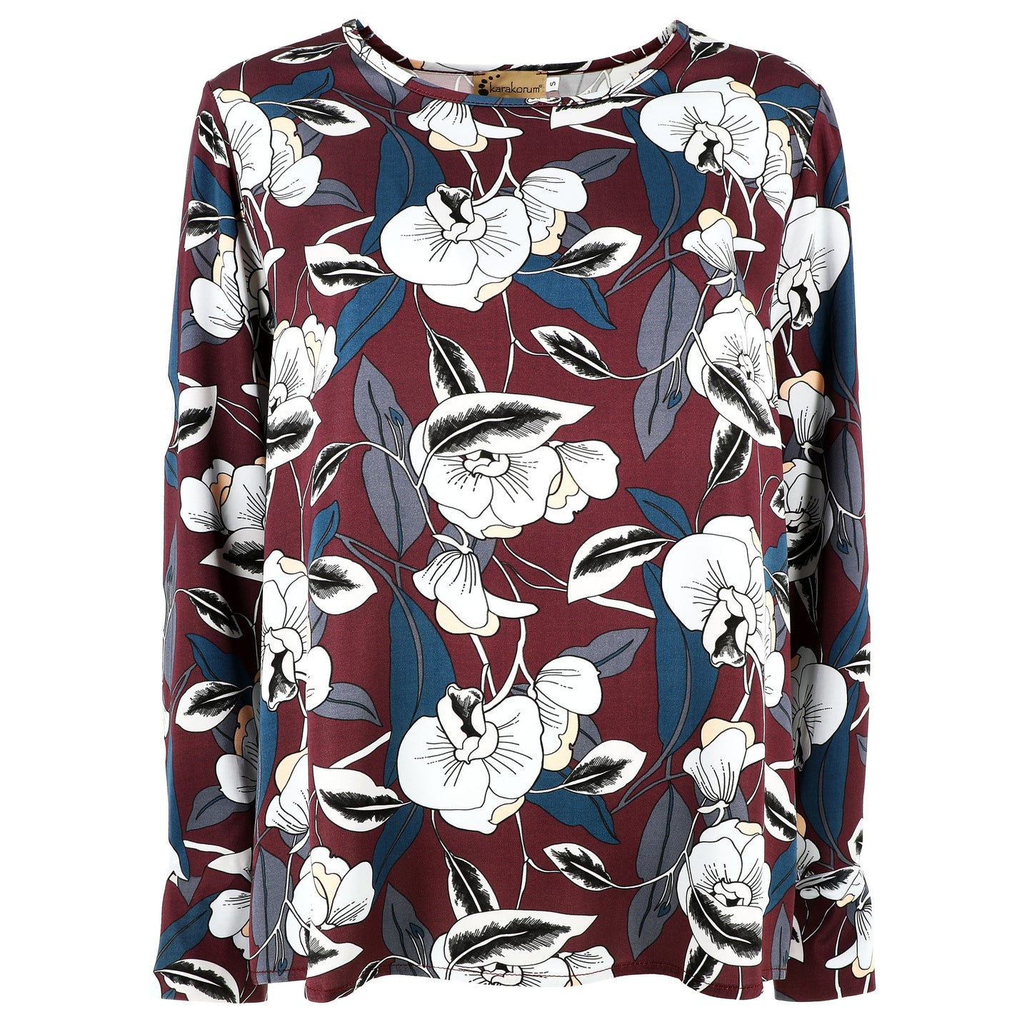 KARAKORUM Blusa Edvige Bordò-KARAKORUM-VIALESCARPE