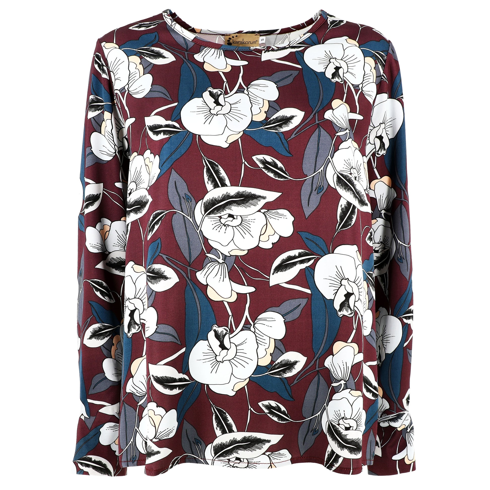 KARAKORUM Blusa Edvige Bordò-KARAKORUM-VIALESCARPE