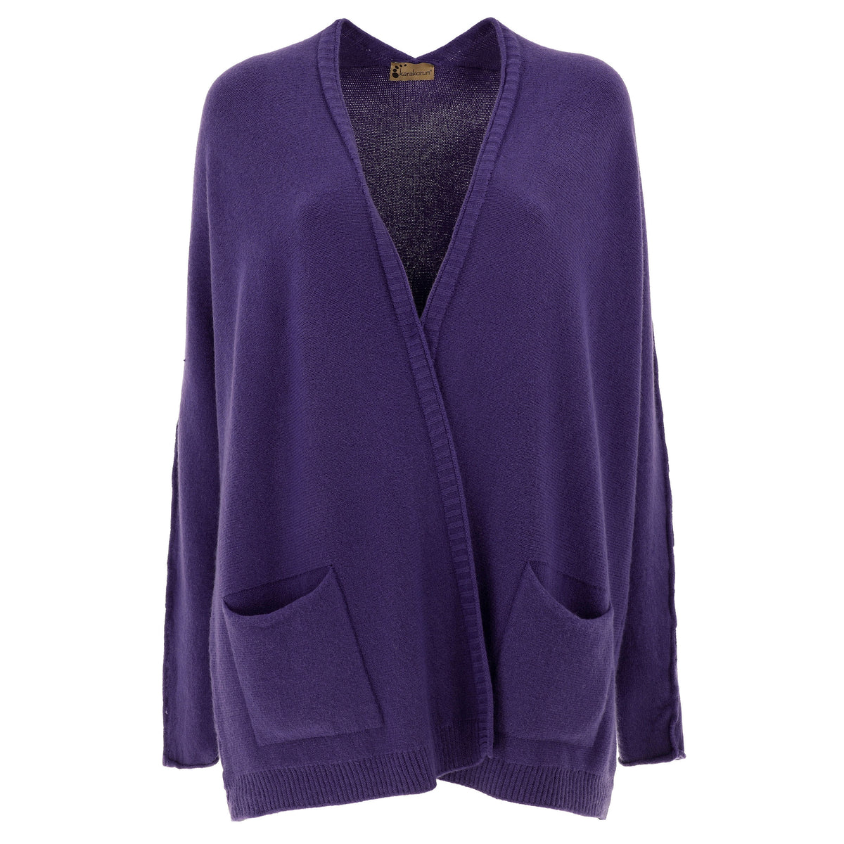 KARAKORUM Cardigan Bianca viola