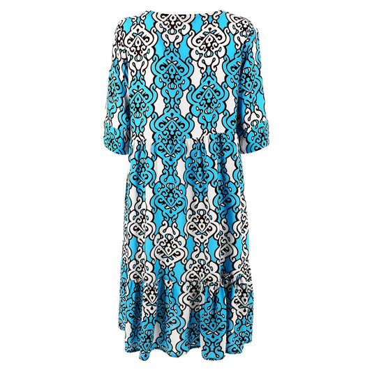 KARAKORUM Vestito corto DAIANA Turchese