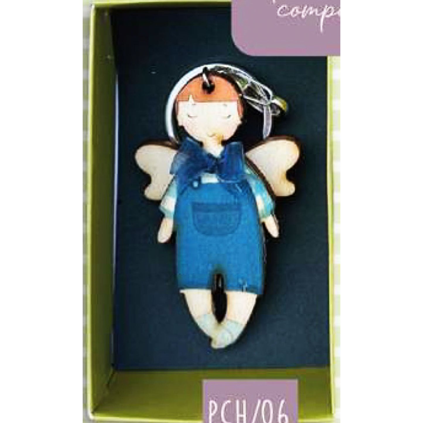 Picà Portachiavi in legno Angelo degli Abbracci-Picà-VIALESCARPE