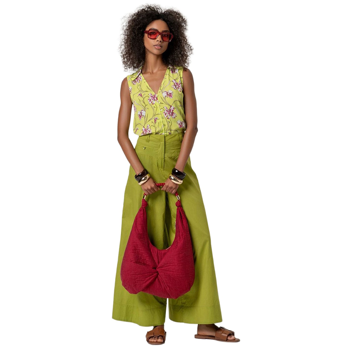 SURKANA Pantaloni larghi con canesù-SURKANA-VIALESCARPE