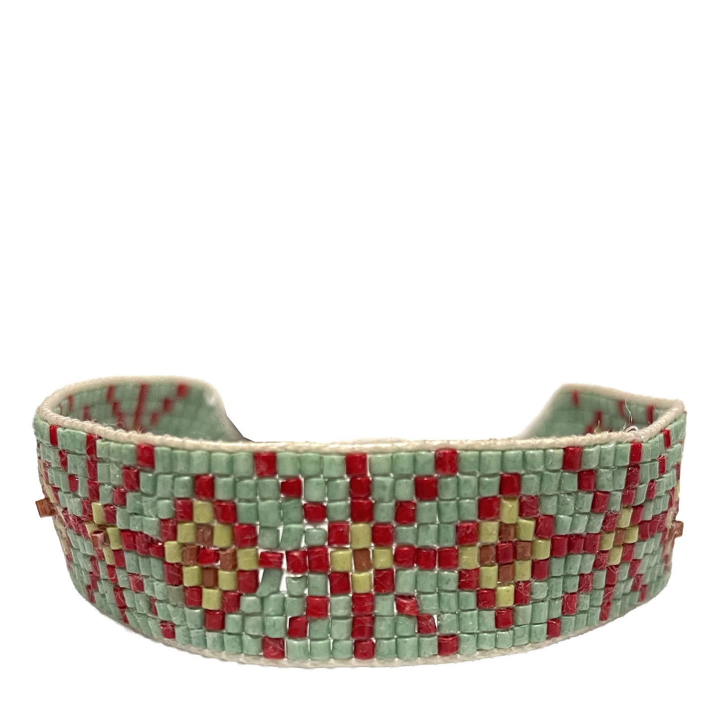 SURKANA Bracciali medi perline giapponesi multi