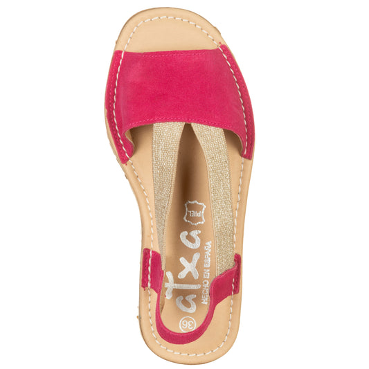ATXA Minorchine Suede Fuxia
