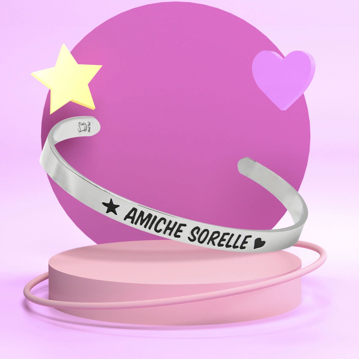 Bracciale rigido - Amiche sorelle