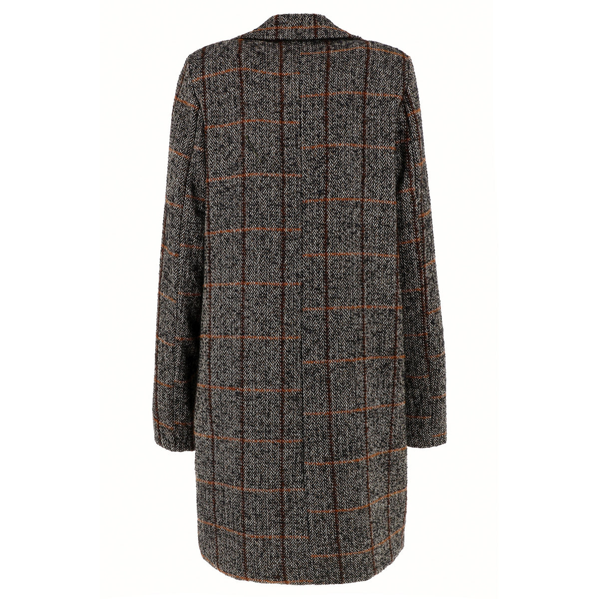 KARAKORUM Cappotto Balbina blu a quadri