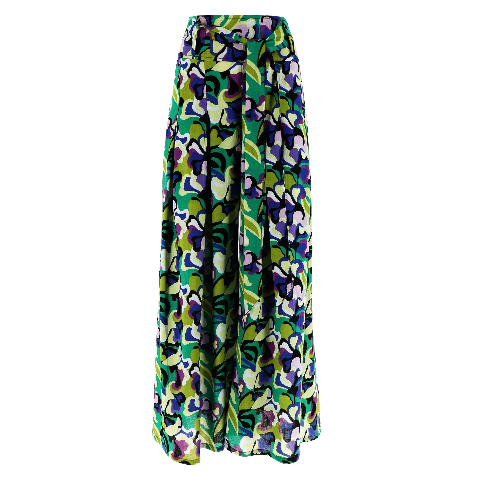 KARAKORUM Pantaloni SOLEDAD Verde e Multicolor-KARAKORUM-VIALESCARPE