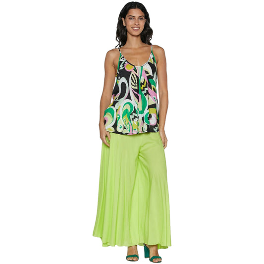 BABA DESIGN Pantagonna RAINBOW MODAL verde acido
