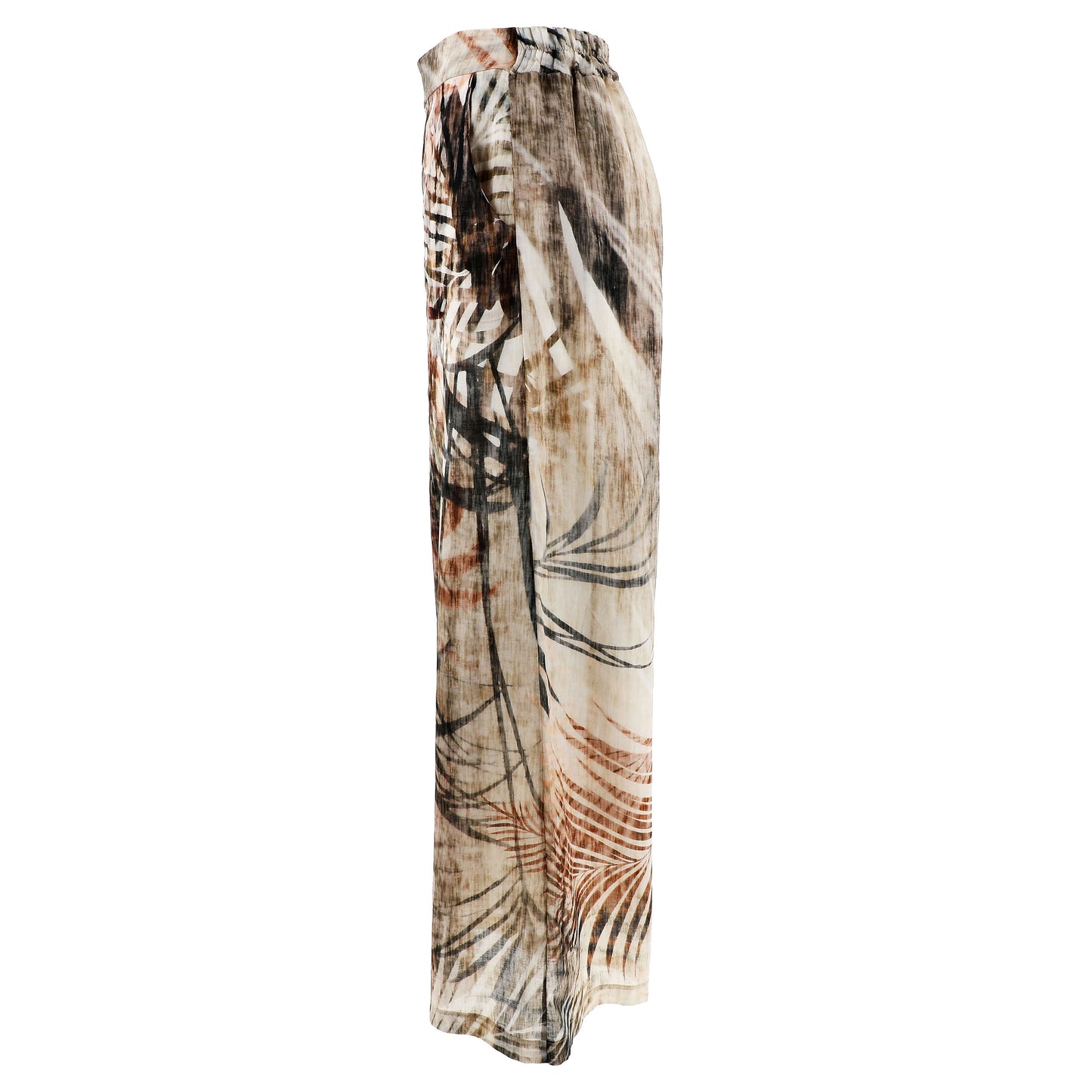 KARAKORUM Pantaloni STEFANY Beige e Marrone-KARAKORUM-VIALESCARPE