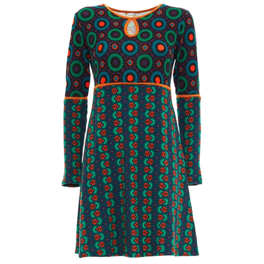 BABA Design - Abito corto jersey scollo a goccia-Baba design-VIALESCARPE